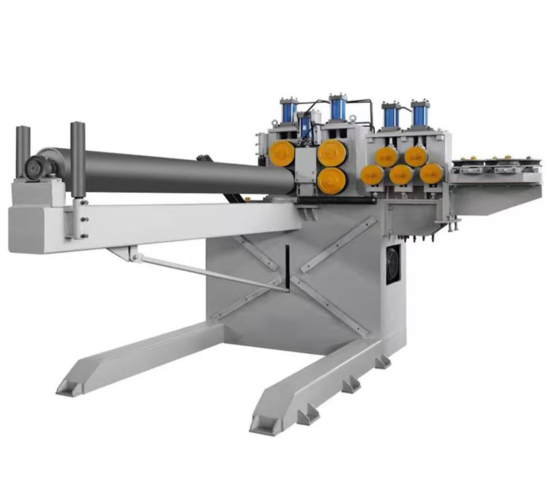 Uncoiler pre-straightening integrated machine1