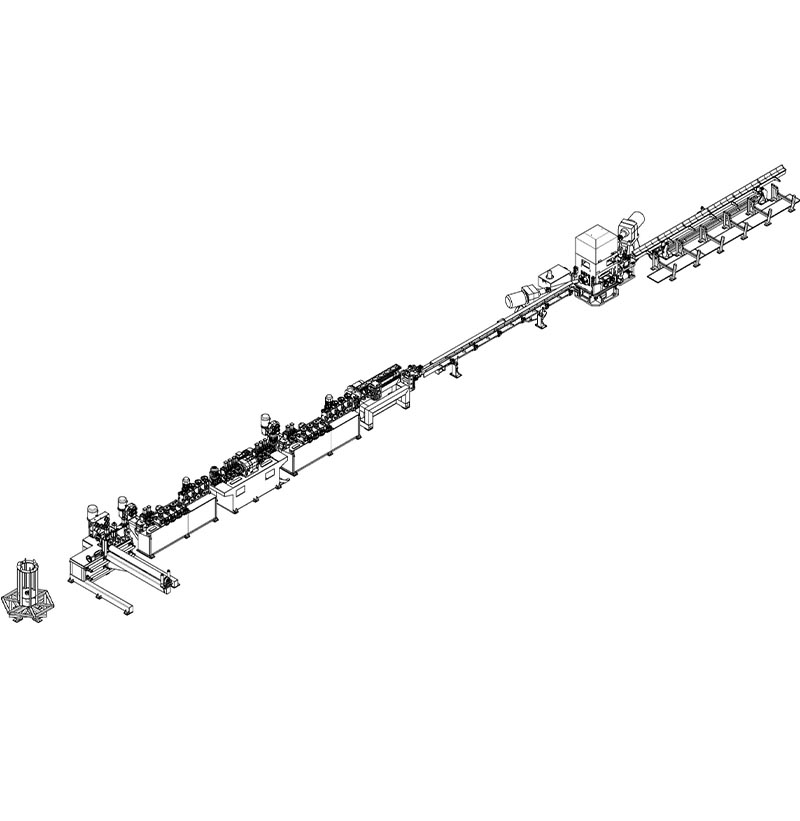 Coil To Bar Peeling&Straightening Line1